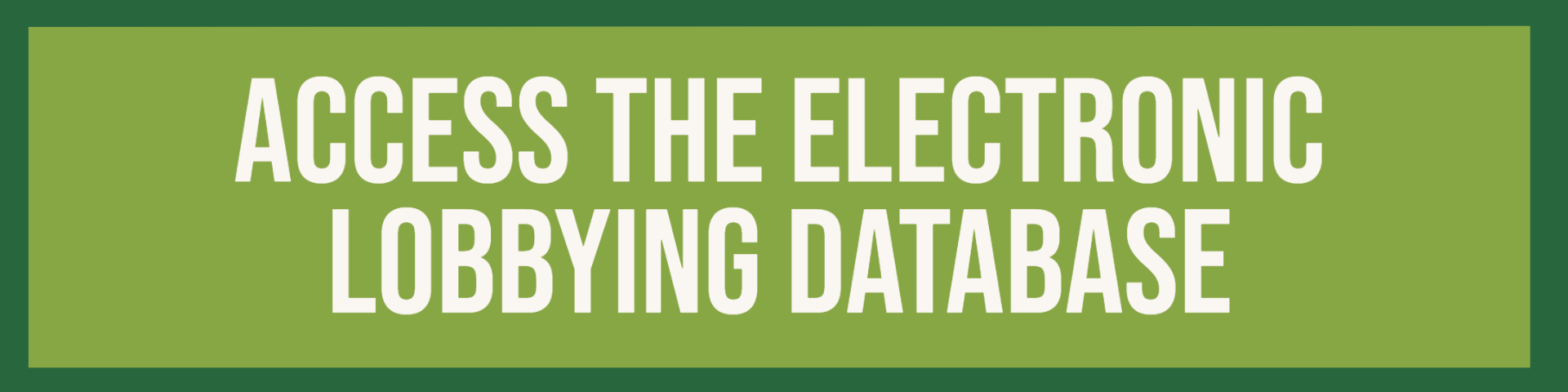 Electronic Lobbying Database Electronic Lobbying Database